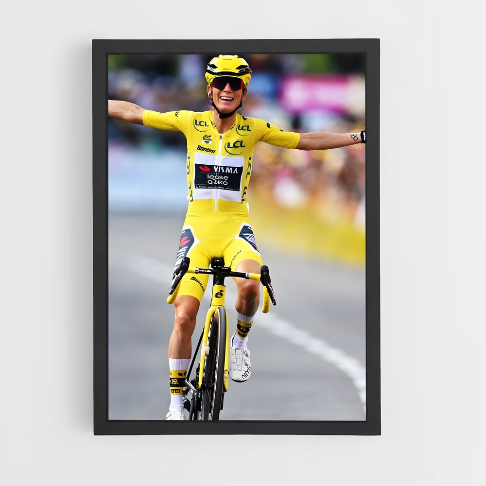 Poster Pauline Ferrand-prevot – affiche Cyclisme (vue 2)